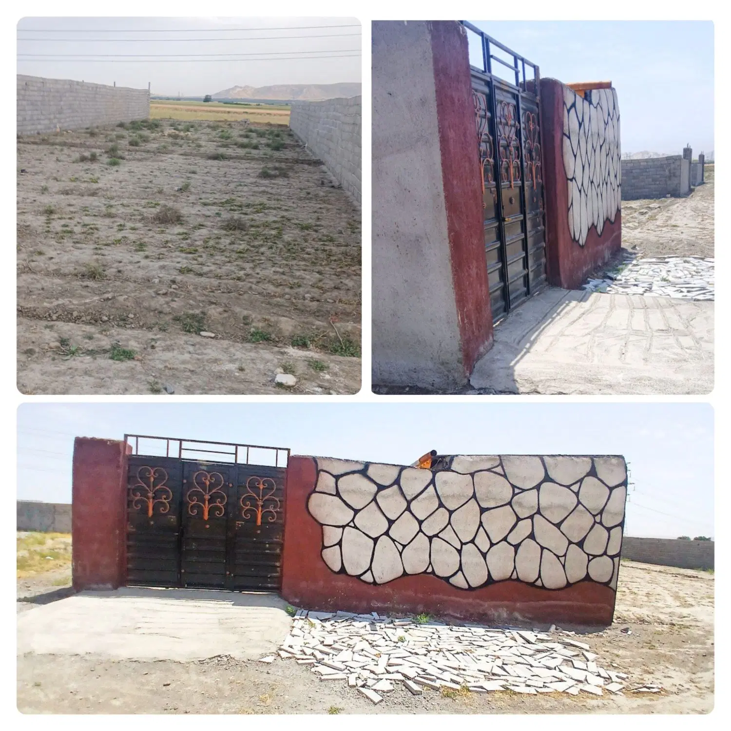زمین باغ ویلا گلخانه انبار دامداری