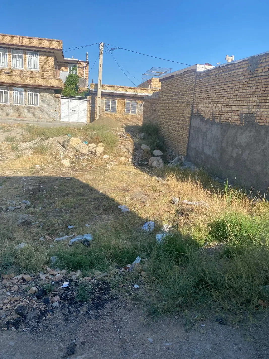زمین خالی مسکونی جاده سلماس ناحیه کوی سالار