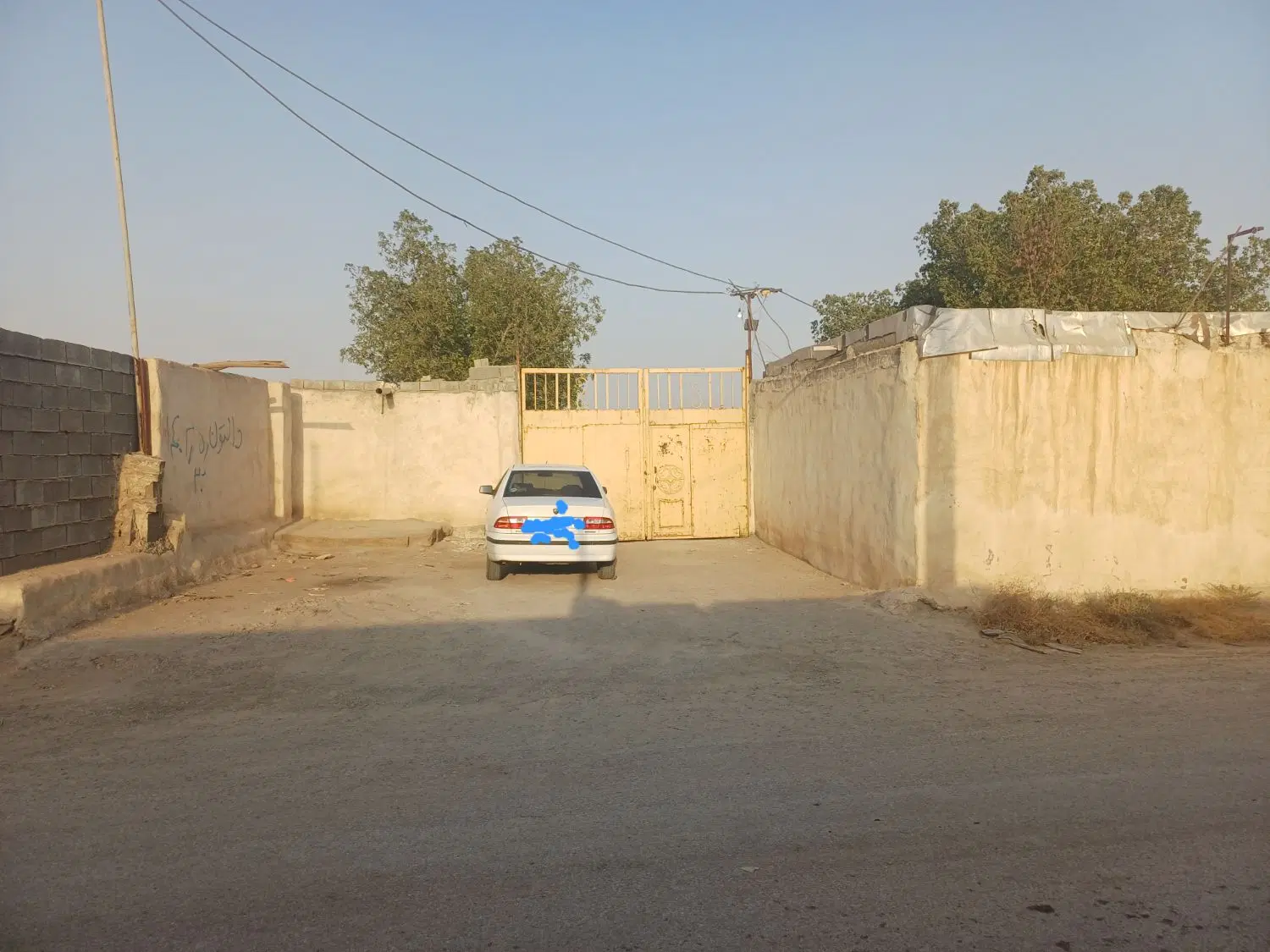 زمین کارگاهی 2000متر
