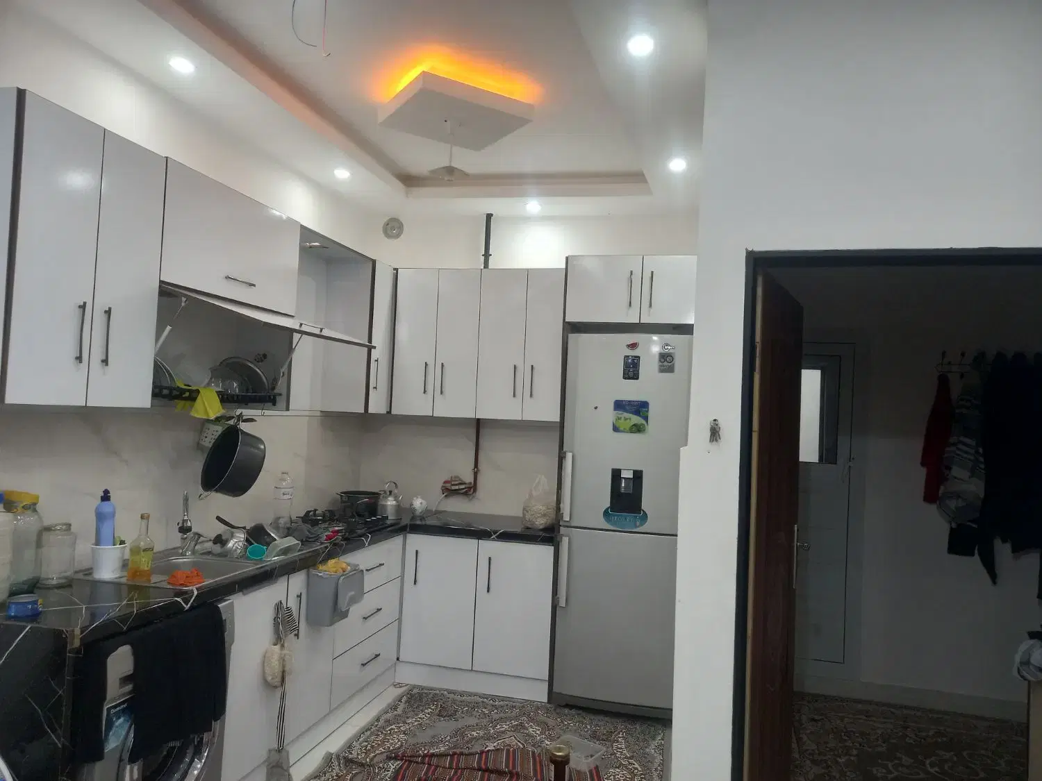 فروش واحدهمکف تک خواب تازه ساخت معاوضه باماشین