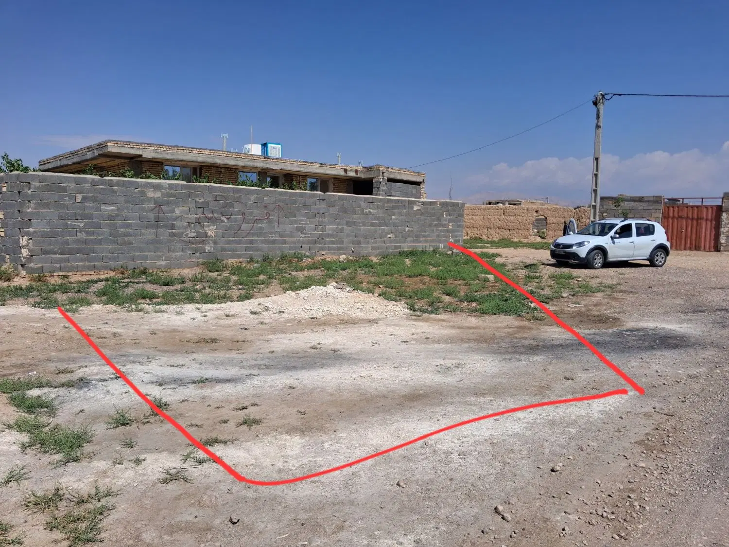 زمین مسکونی تجاری بر۳ نبش مناسب ساخت