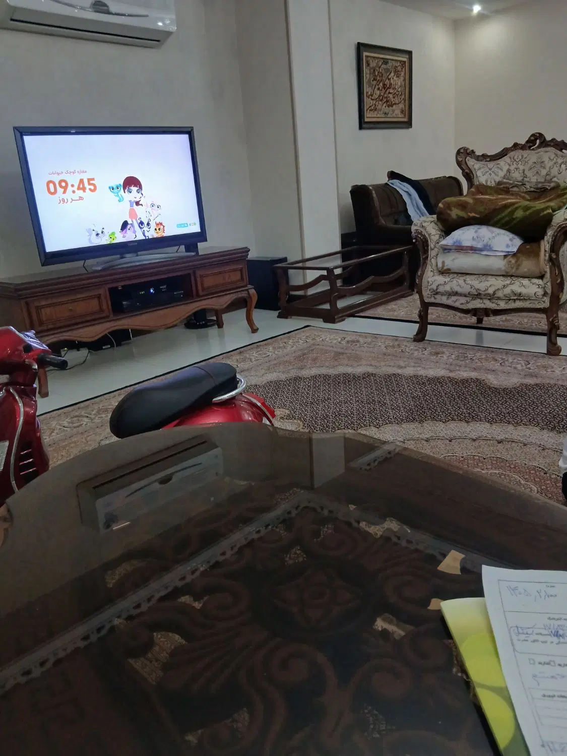 ملک کوچک ویلایی وطبقه بالا یک خوابه ودوخوابه