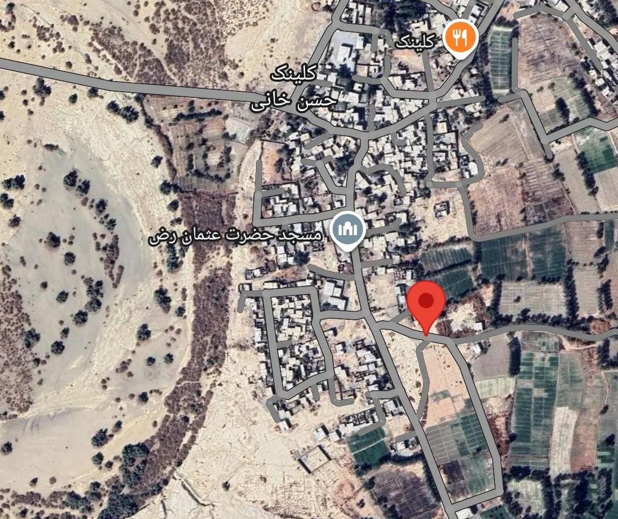 زمین مسکونی ۵۰۰متر کلینک حسن خانی
