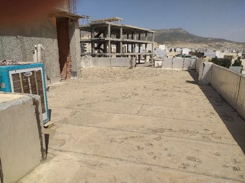 فروش یک قطعه زمین در بالای طبقات قابل معاوضه