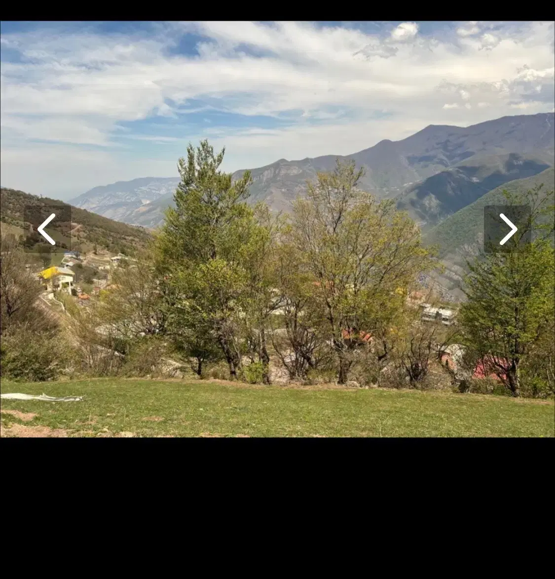 فروش ۲۴۵ متر زمین در چالوس،مرزن اباد روستای مرس