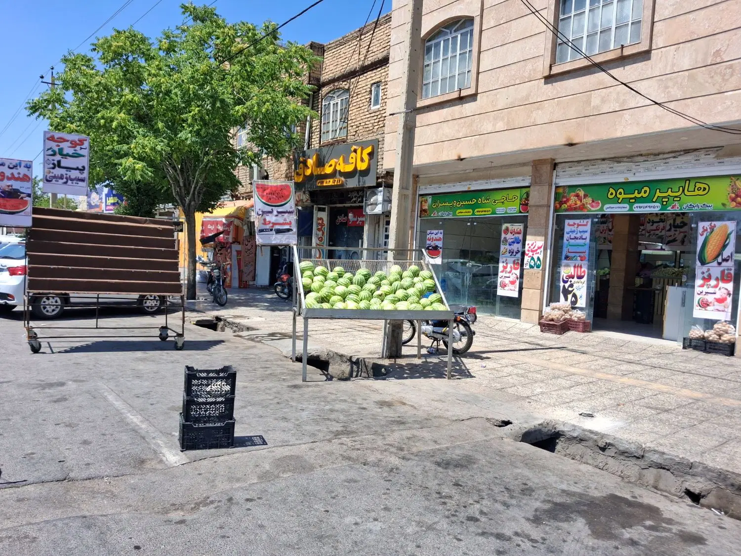 اجاره مغازه دو دهنه بر خیابان اصلی ابوذر غفاری