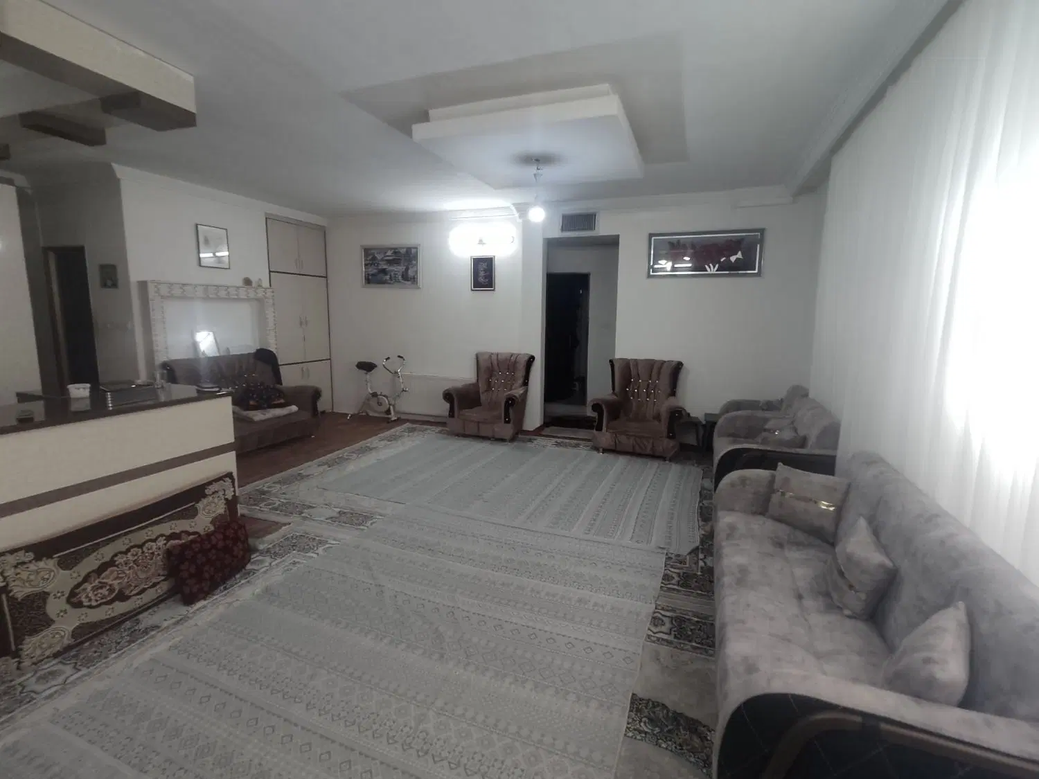 ۱۰۰ متر قائم ۲ خواب