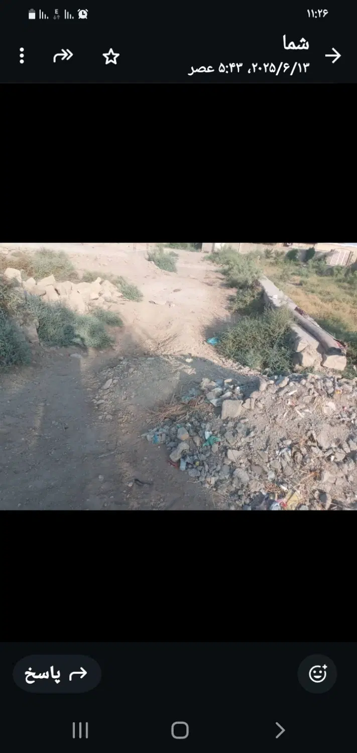 فروش زمین ۱۶۵ متر در ذولفقاری ایستگاه ۹
