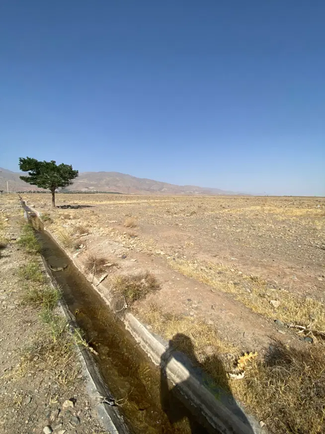 زمین جاده بوژان حاشیه