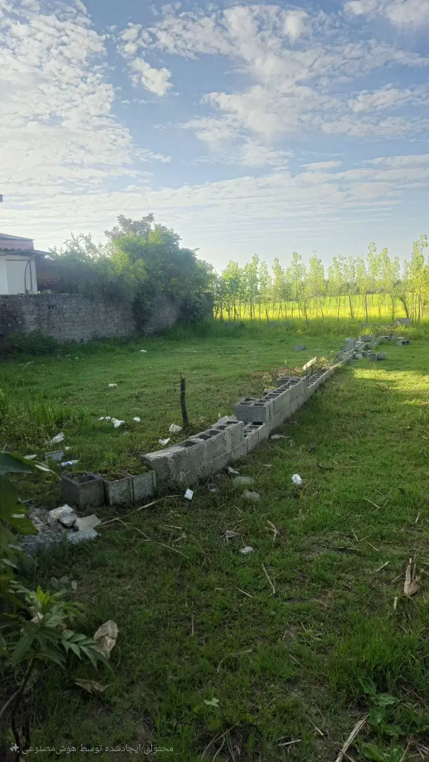 زمین مسکونی۲۸۳ متر
