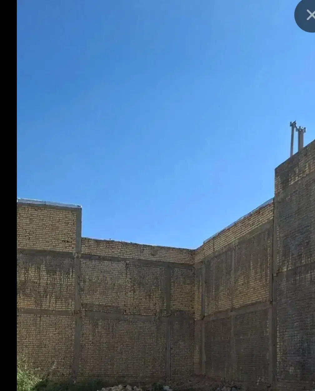 زمین 168متری کفترک