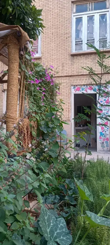 اجاره اتاق از یک خانه حیاط دار