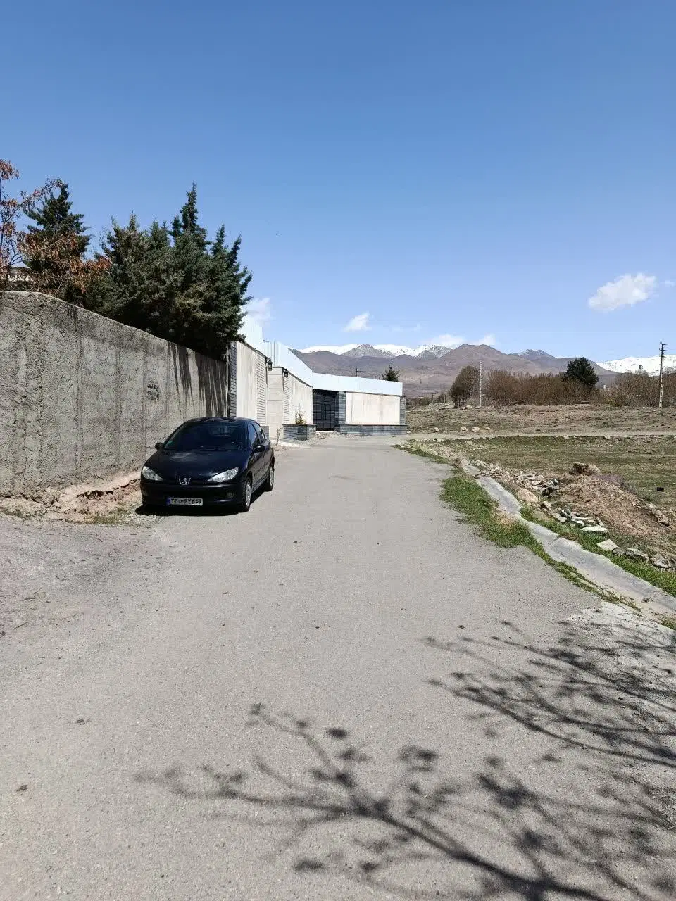 ۱۰۰۰مترچهاردیواری  کردان،چندار،آردهه