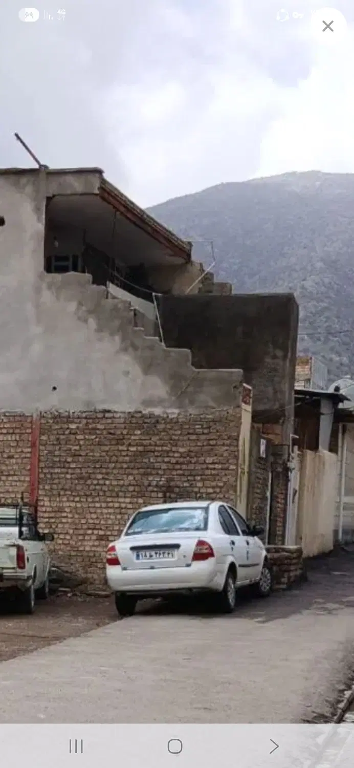 خونه دوطبقه قلعه سنگی خیابان سعدی گلستان ۶