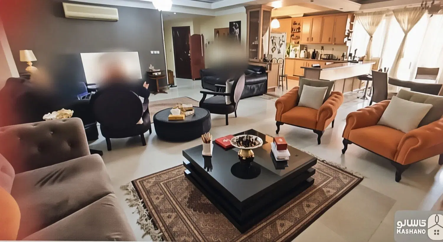 قلهک_۱۳۶ متر_دو خواب_تاپ لوکیشن