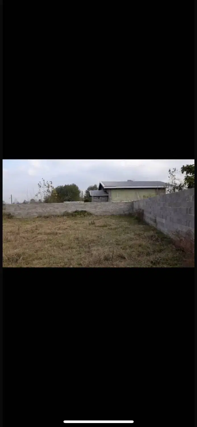 زمین روستایی مسکونی ۶۷۰ متری