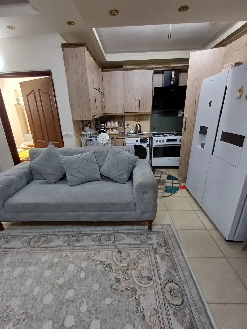 آپارتمان ۷۵ متری جنوبی پر نور دوخواب محیط مذهبی