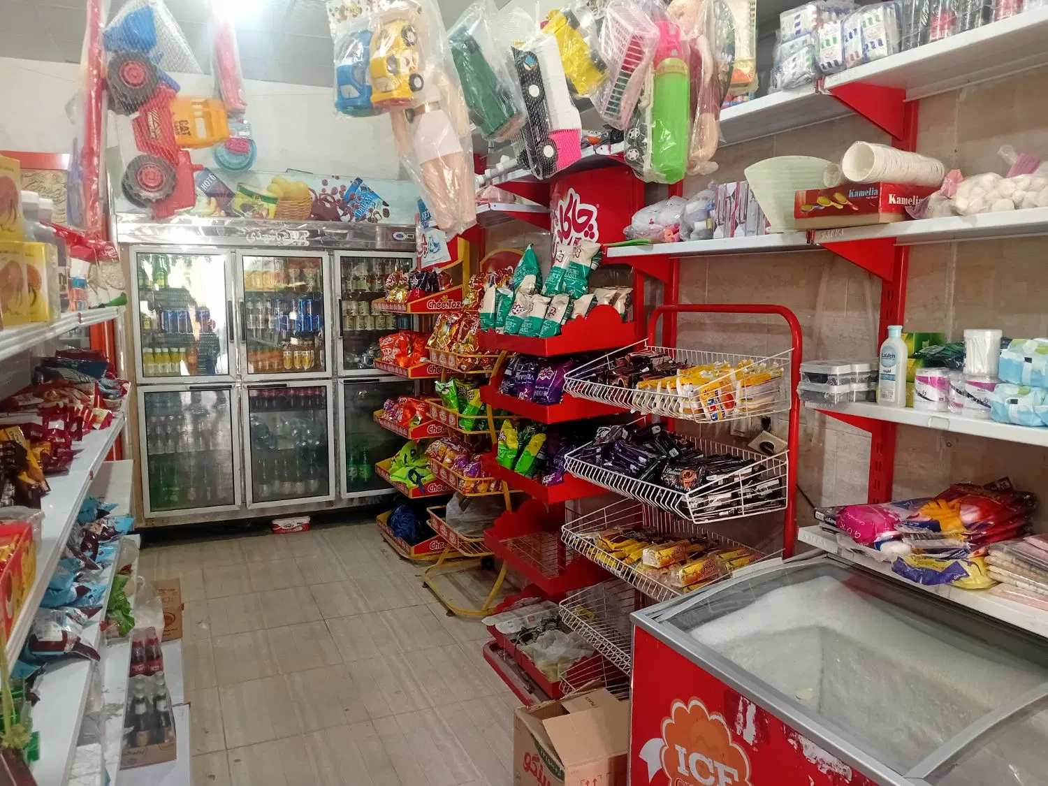 اجاره مغازه با تجهیزات برای صنف سوپری کهورییه