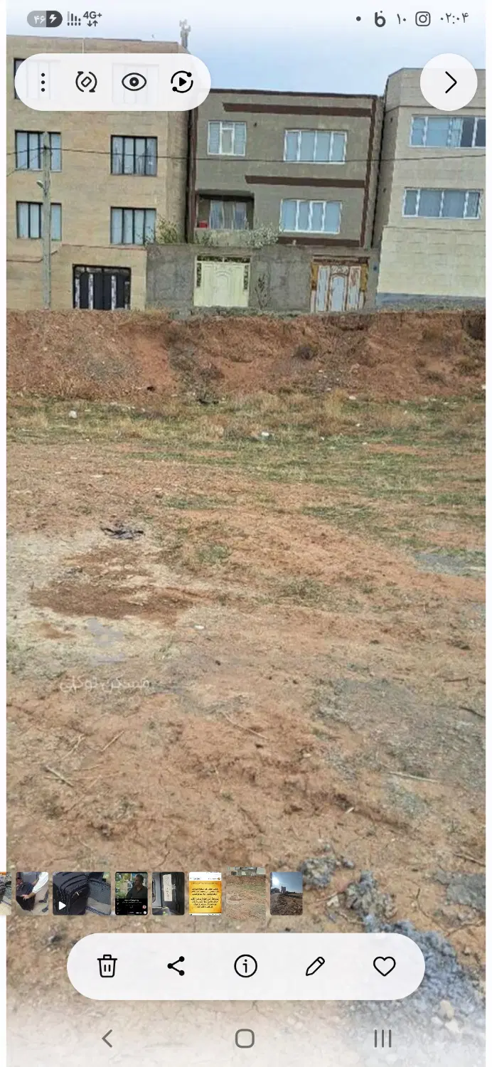قطعه زمینی مسکونی عکس زمین نیس