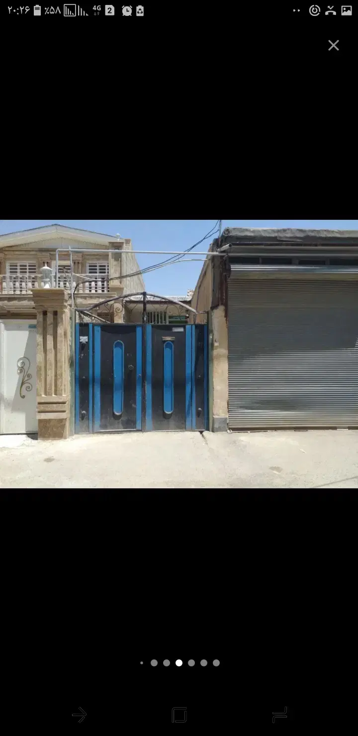 ویلایی ۹۲ متری روبه آفتاب حیاط ماشین رو