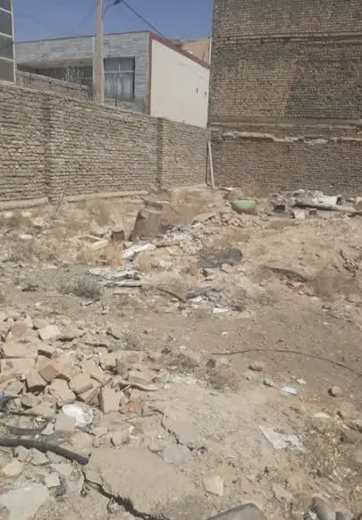 زمین دوبر شمالی جنوبی دسترسی متفاوت از دو کوچه