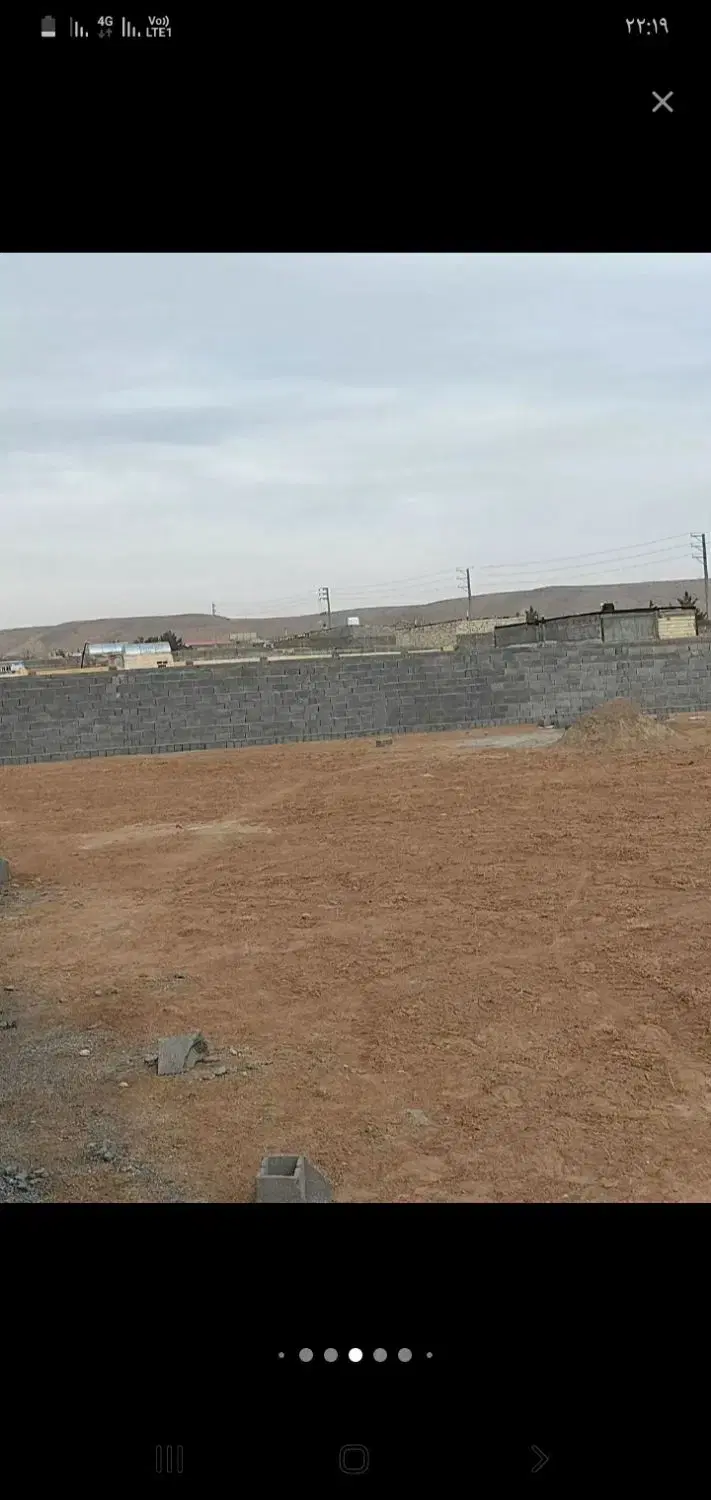زمین داخل مجتع باغی
