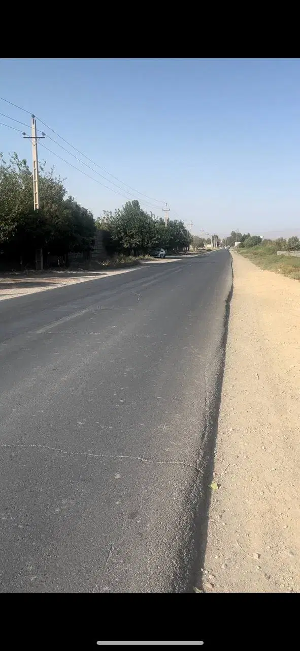 زمین بر خیابان اصلی جمال اباد