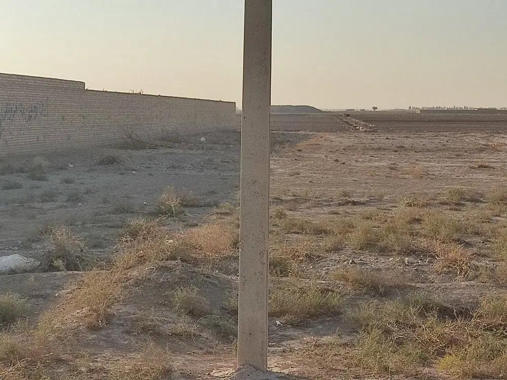 زمین 2400متری بره اسفالت تمام انشعابات کناره زمین