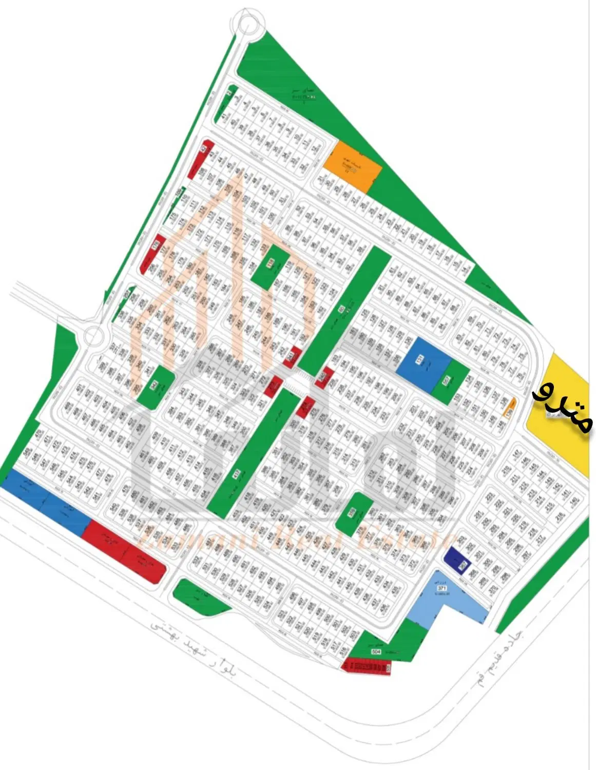 فروش زمین در جنب مترو کهریزک ۵۰ متری