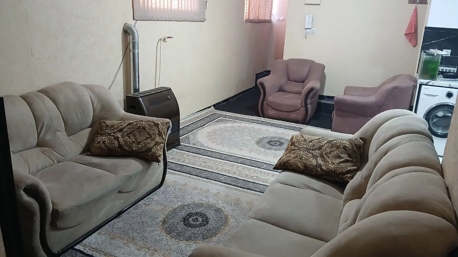 منزل ۷۰ متری دو خواب بازسازی کامل