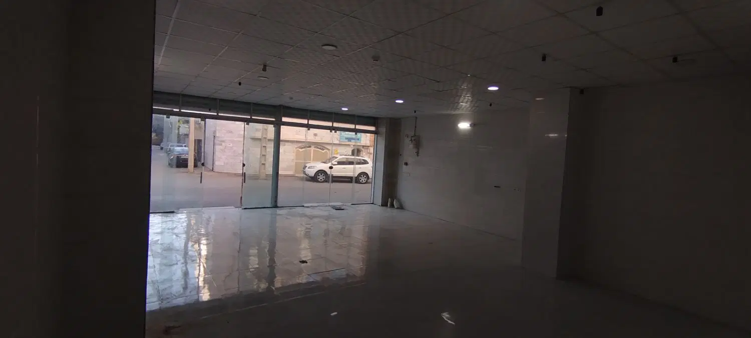 اجاره مغازه تجاری ۷۷متری با دهنه ۸متری همکف