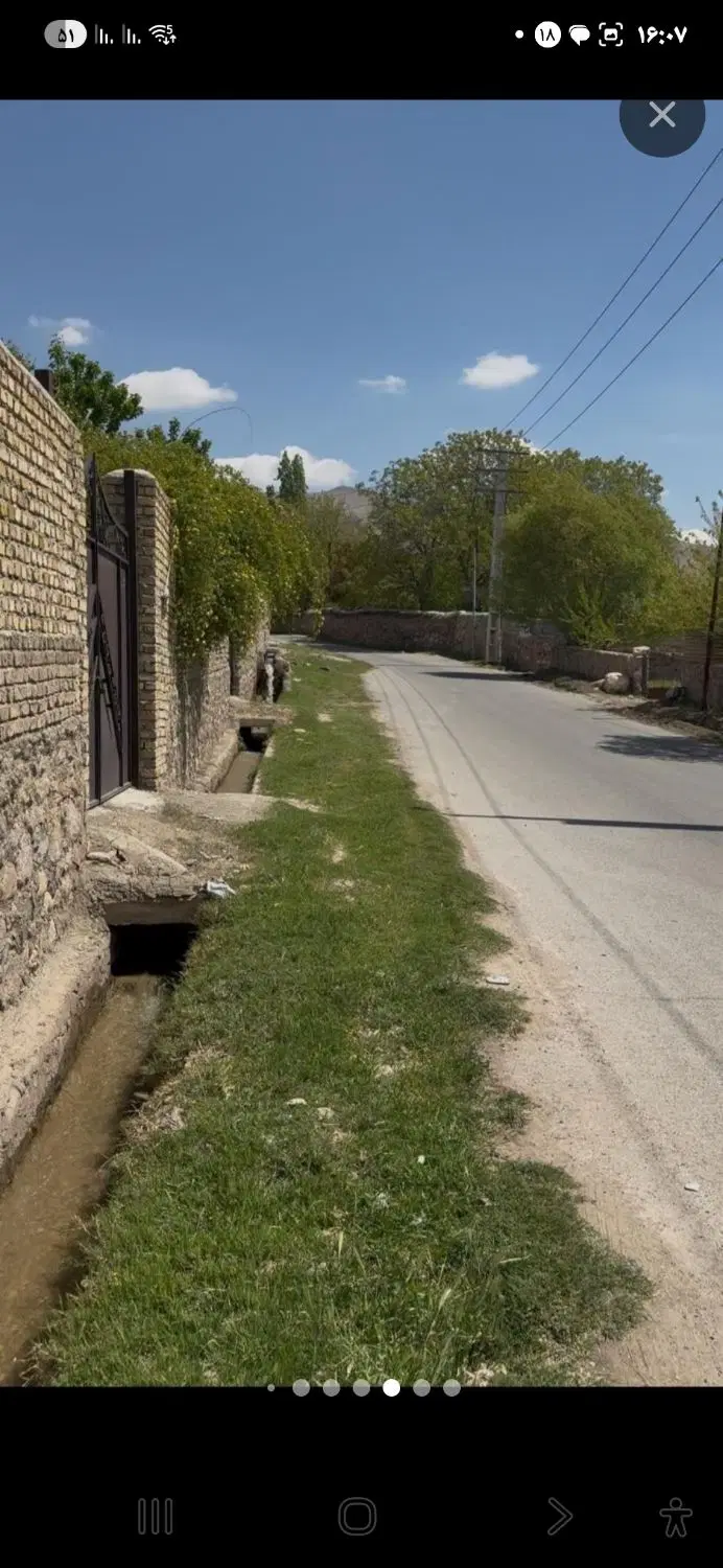 زمین ۱۰۰۰ متری درکرج کردان غربی