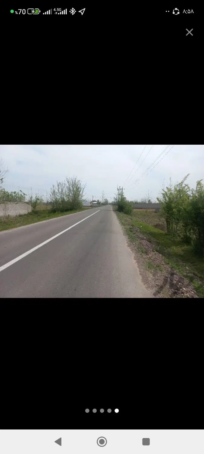 زمین مسکونی 6 قطعه سند دار