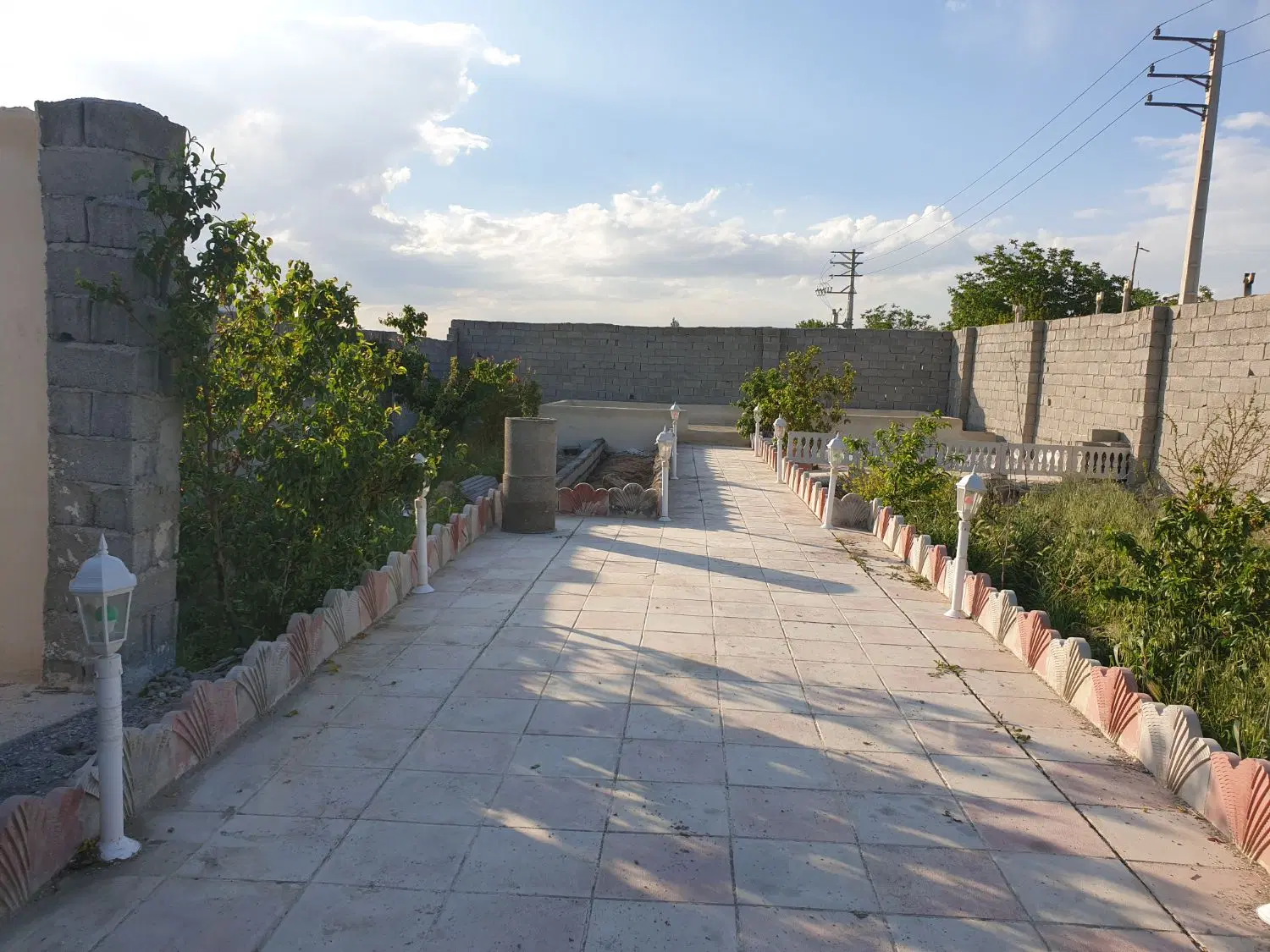 باغچه چسب مسکونی  جهار دیواری