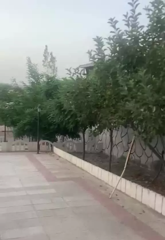 زمین باغ ویلا محوطه سازی شده ملک آباد