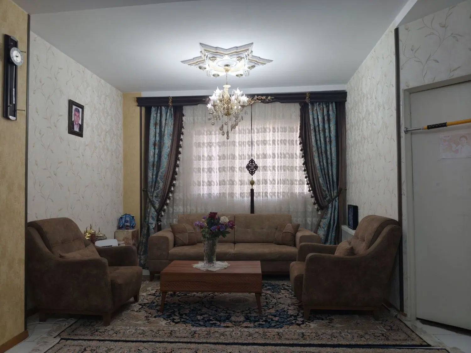 ۹۸ متر ۳ خوابه نقشه بی نظیر