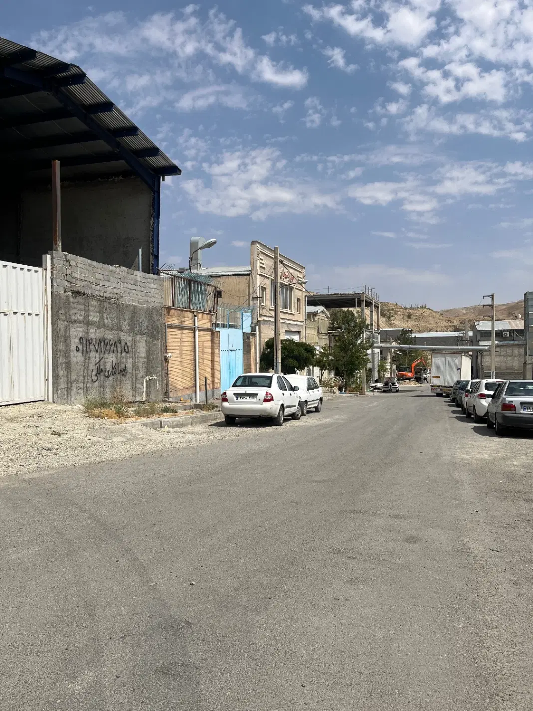 ۵۰۰متر زمین شهرک صنعتی کارآفرینان