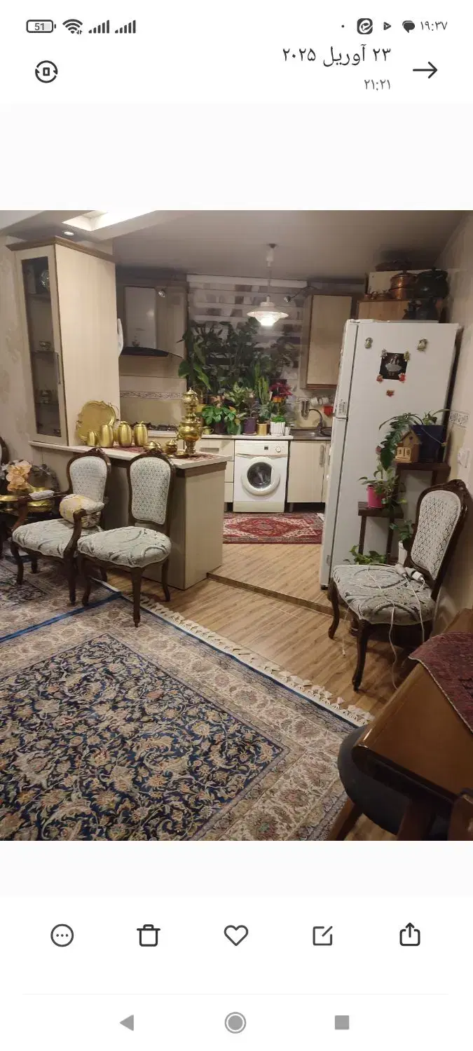 آپارتمان 70. متری. یک خواب. خیابان سراج