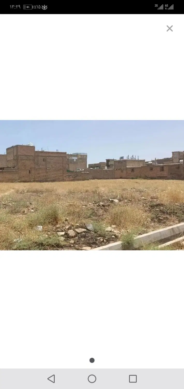 زمین 170 متری کرونی پشت درمانگاه
