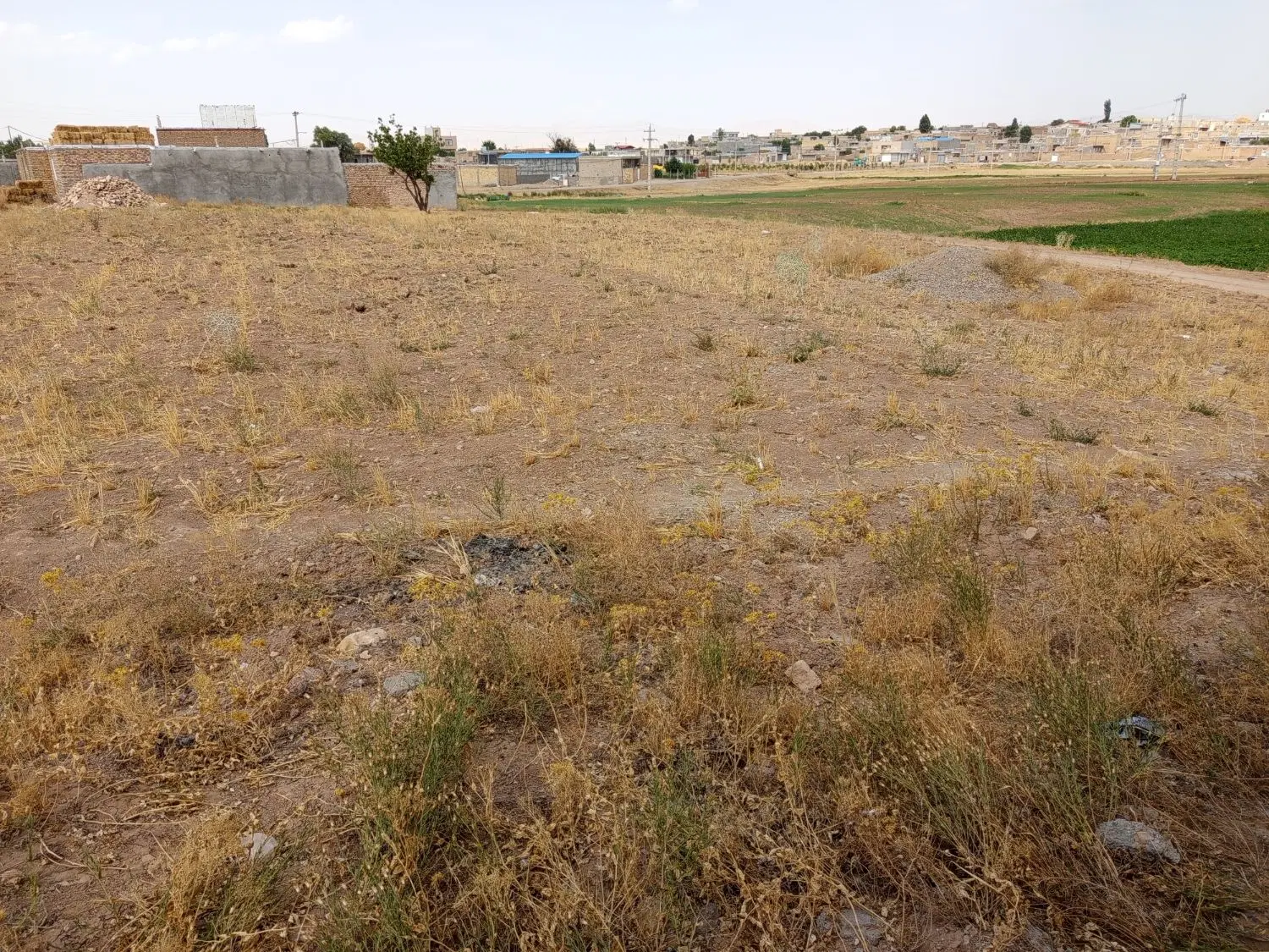 زمین مسکونی به متراژ ۱۷۰۰ متر در روستای نظرقلی