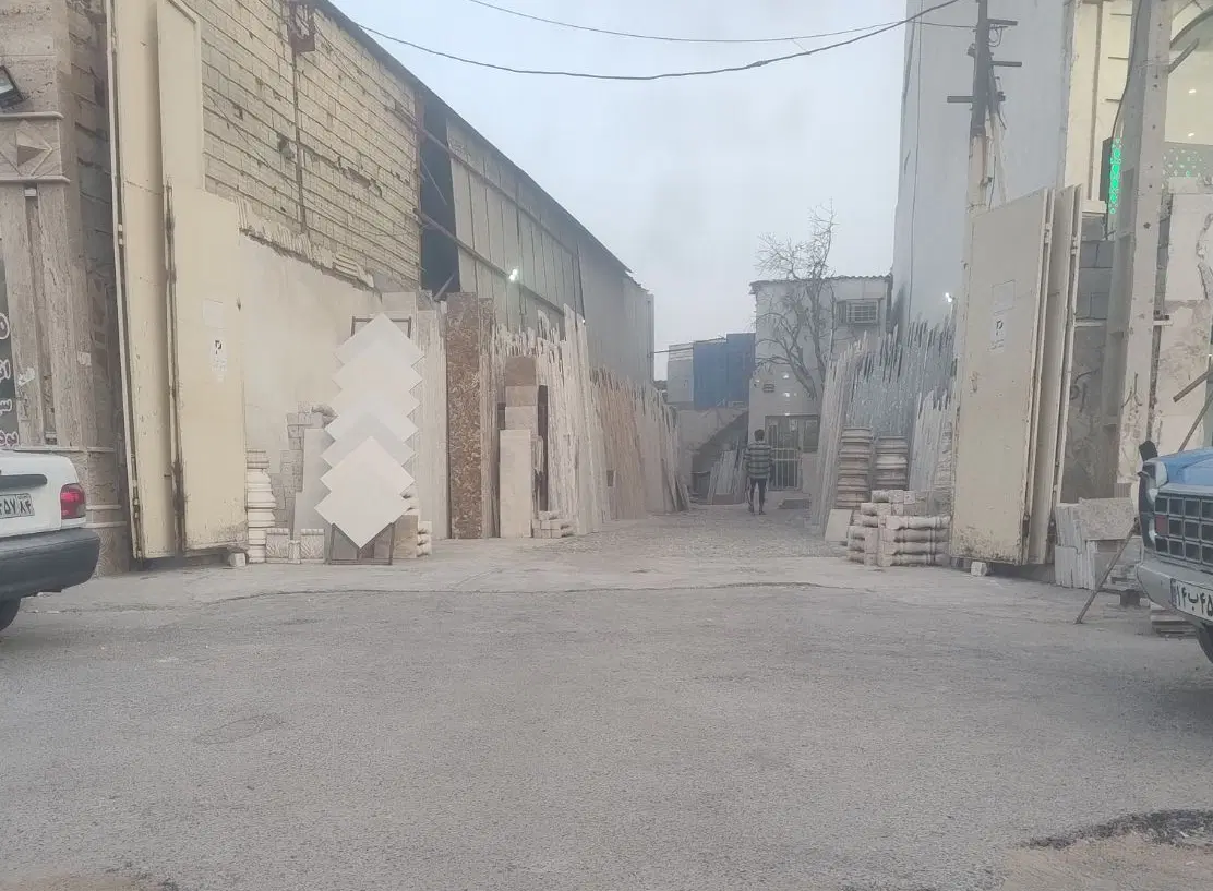 رهن و اجاره کارگاه مصالح فروشی پلاک یک شهرک توحید