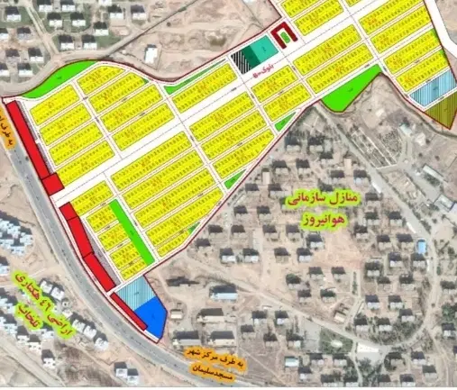 زمین تجاری شهرک پرواز هوانیروز