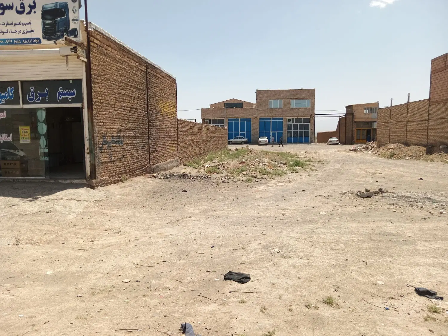 زمین در شهرک صنایع فرودگاه