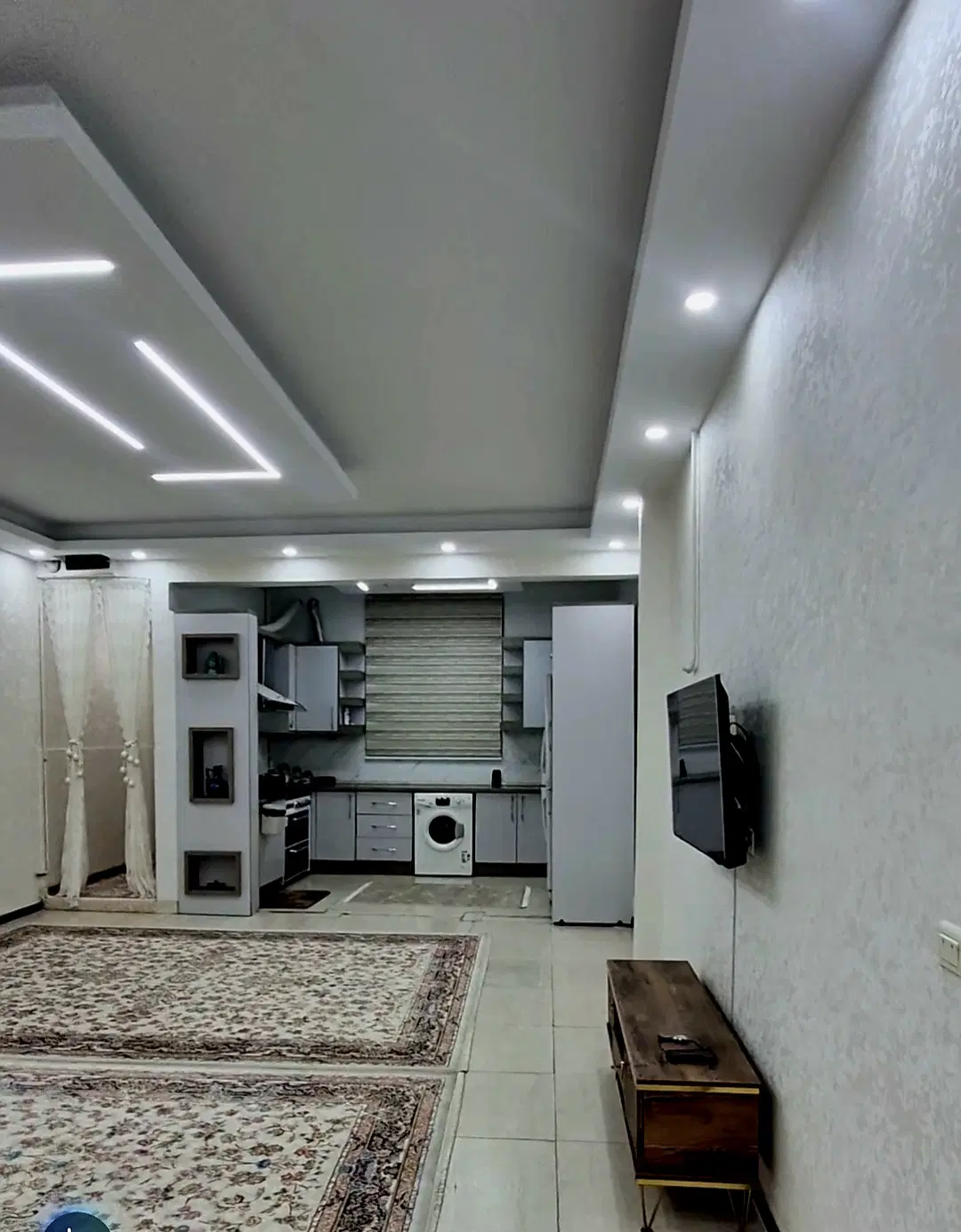 فروش همکف 80متری  تک خواب فول باسازی شده