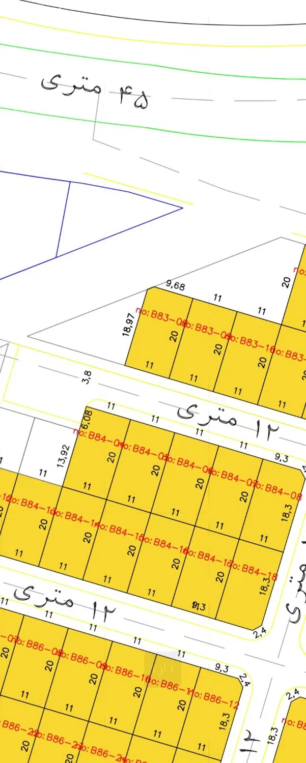 زمین کوی ارم  لیل اباد