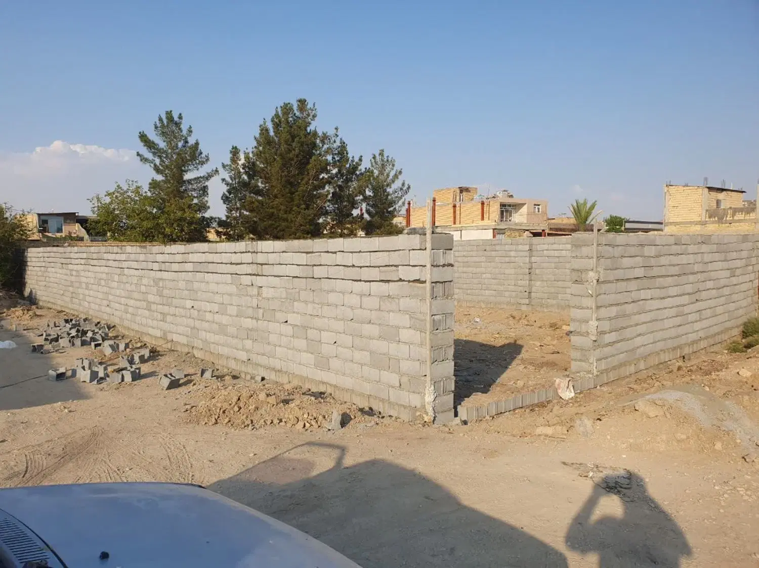 زمین باغ مسکونی