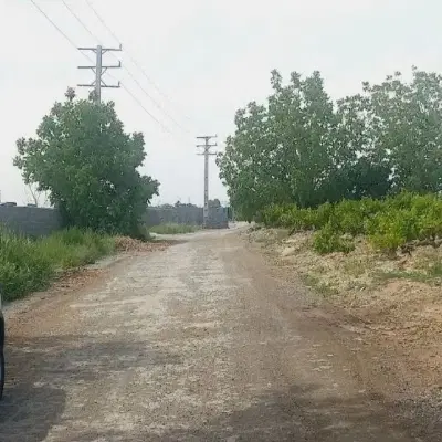 زمین باغ و باغچه آب برق گاز در کوچه باغ