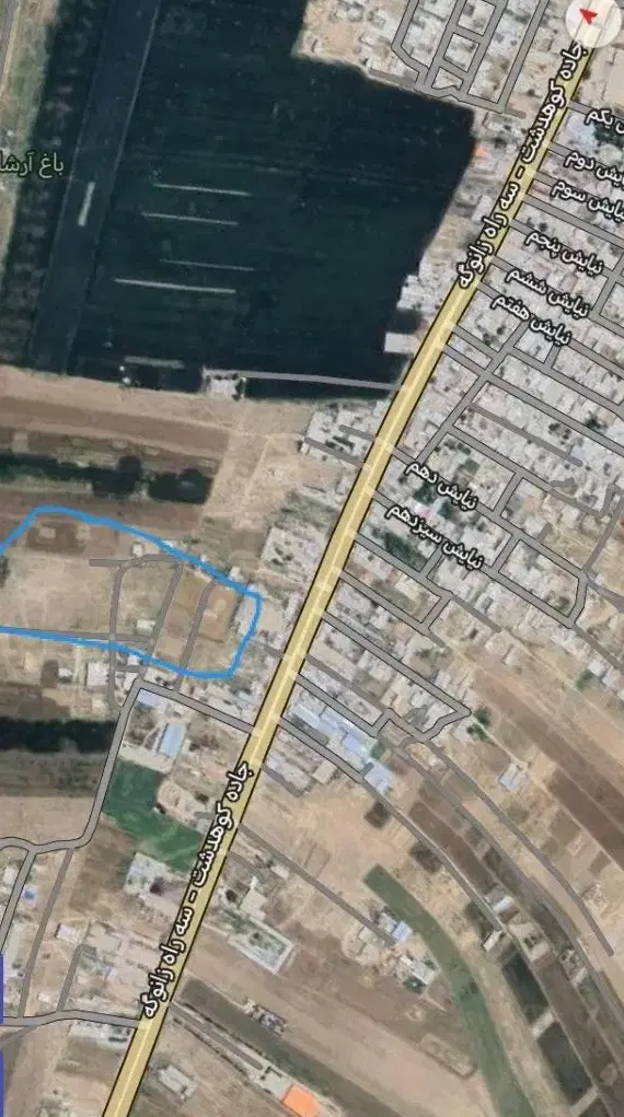فروش زمین مسکونی شهرک طلاب کوهدشت