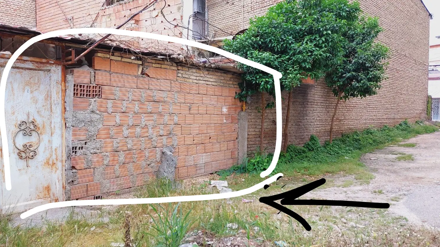 زمین مسکونی _ بنای کلنگی