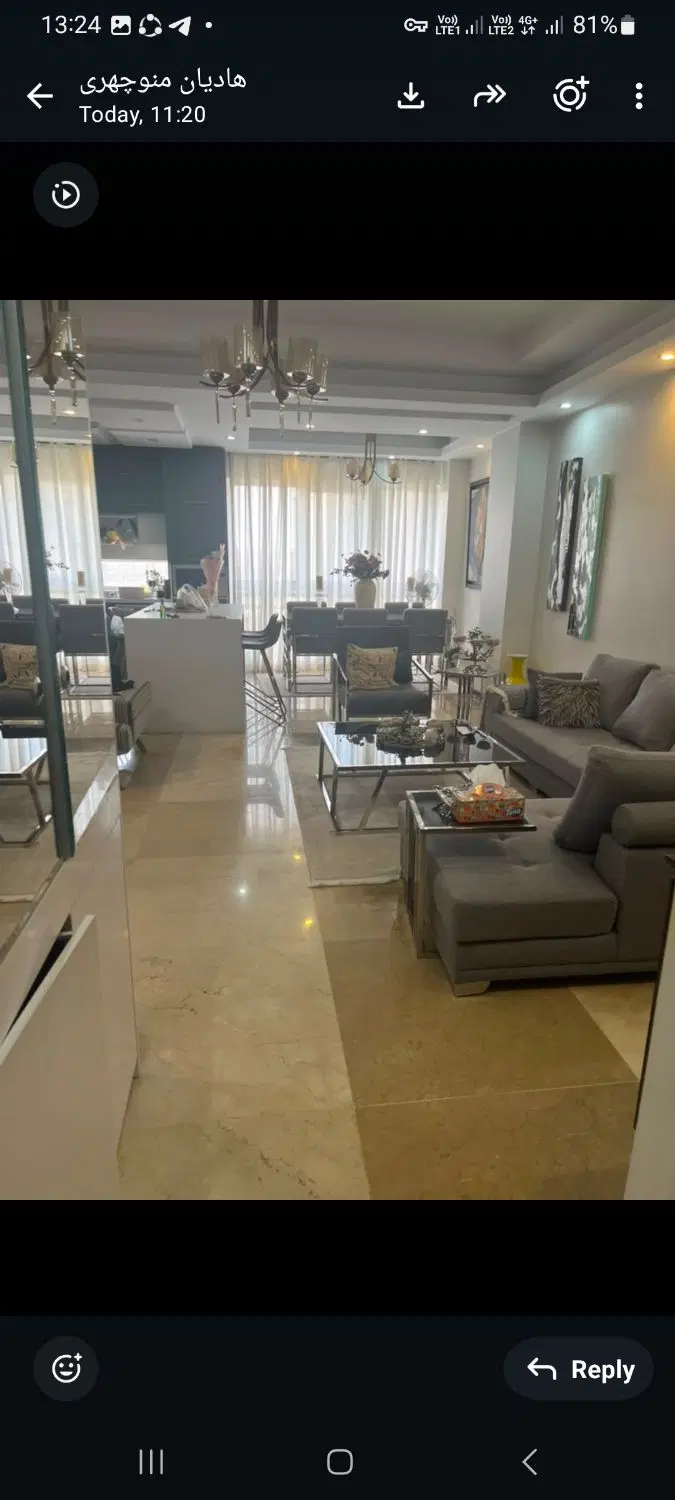 ۸۶ متردوخواب فول امکانات تخلیه